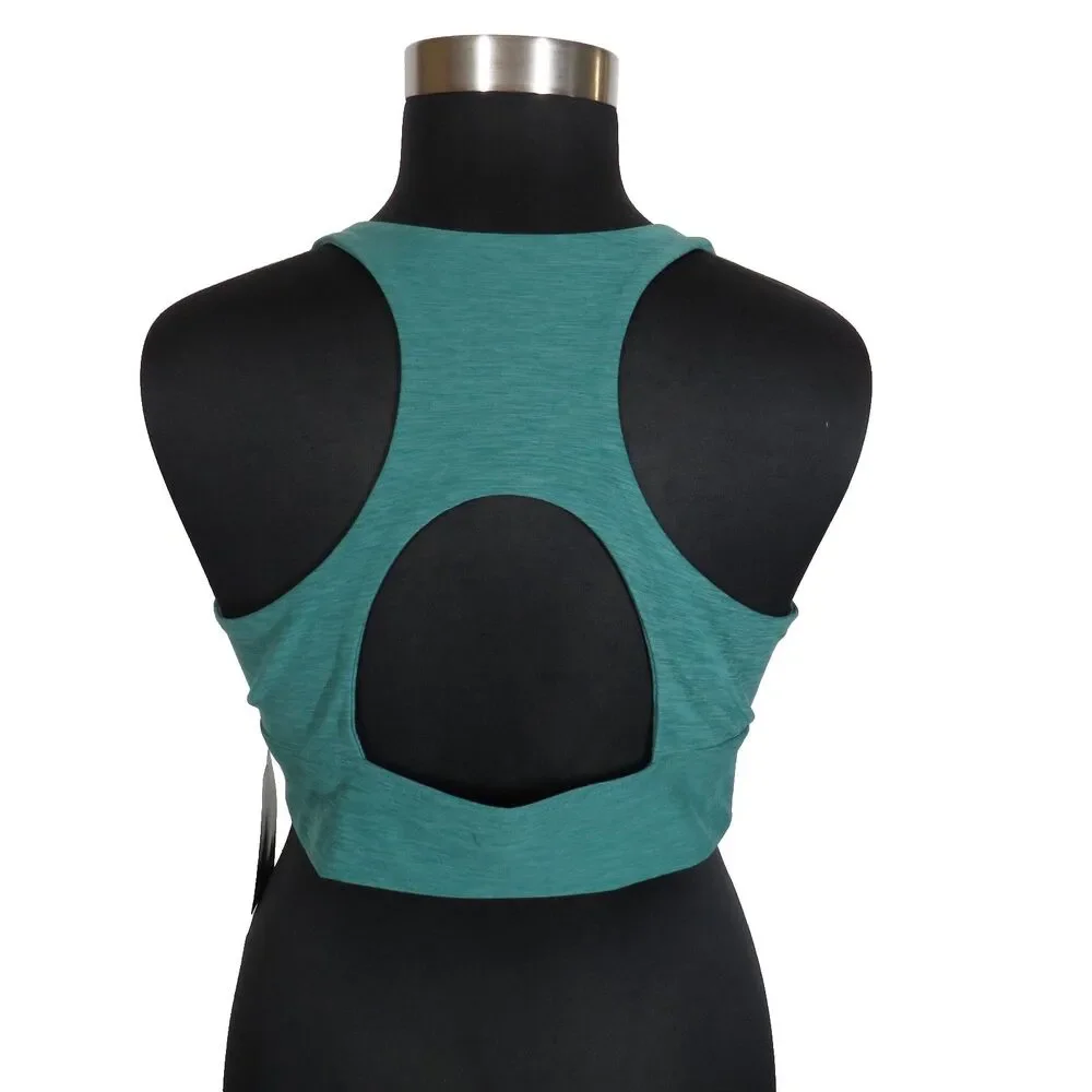 Athletic Works Teal Racerback Sports Bra